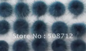 شراءشحن مجاني!!!! 500 قطع المنك الفراء الكرة تجميل خياطة تقليم ل ديي الحرفية الشعر التبعي 30 ملليمتر مسود الأخضر