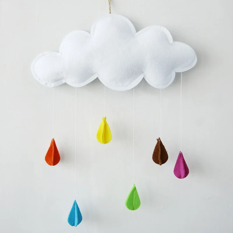 Handmade Clouds raindrop party decorations children tent decoration
