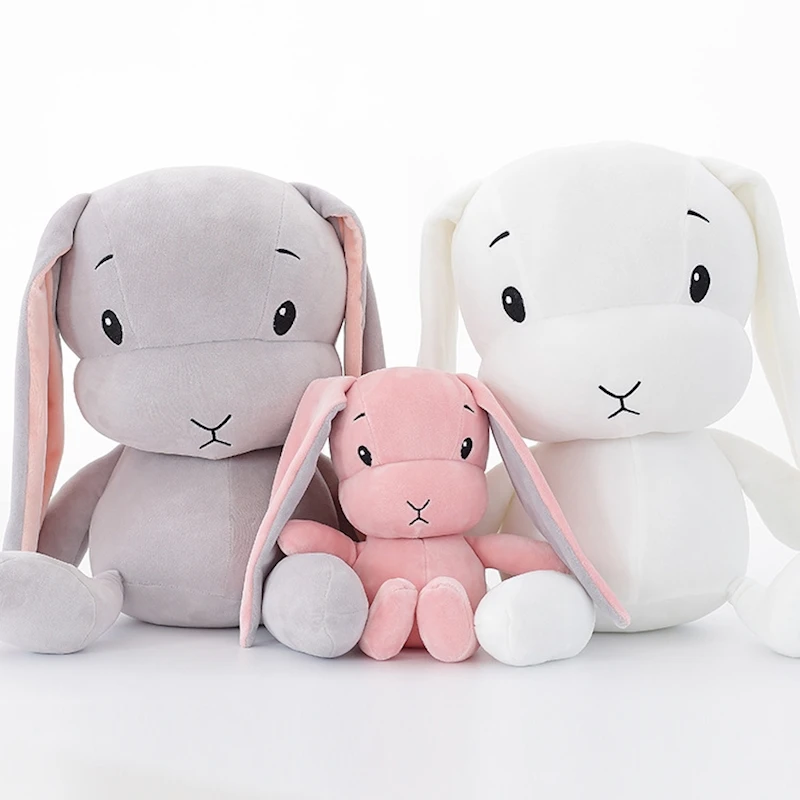 Kawaii Lucky Rabbit Calm куклы для малышей, детские мягкие животные, подушка для сна, juguetes brinquedo, Рождественский подарок