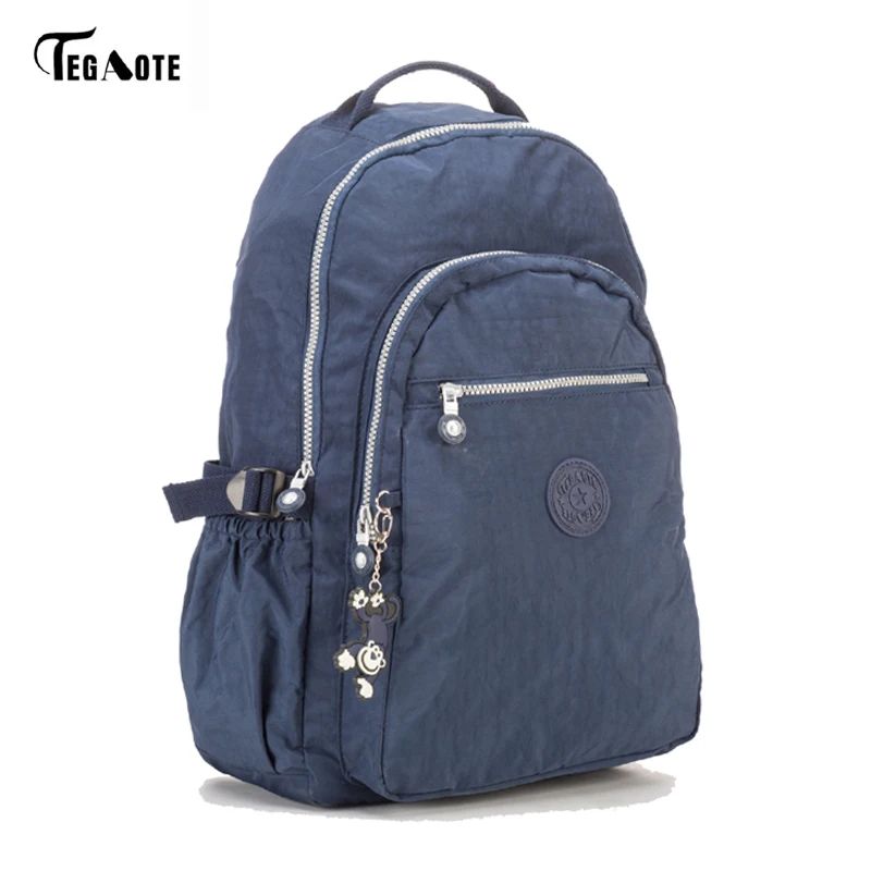 TEGAOTE, женский рюкзак для девочек-подростков, нейлоновые рюкзаки, Mochila Feminina, женский рюкзак для путешествий, школьный рюкзак, сумка для путешествий