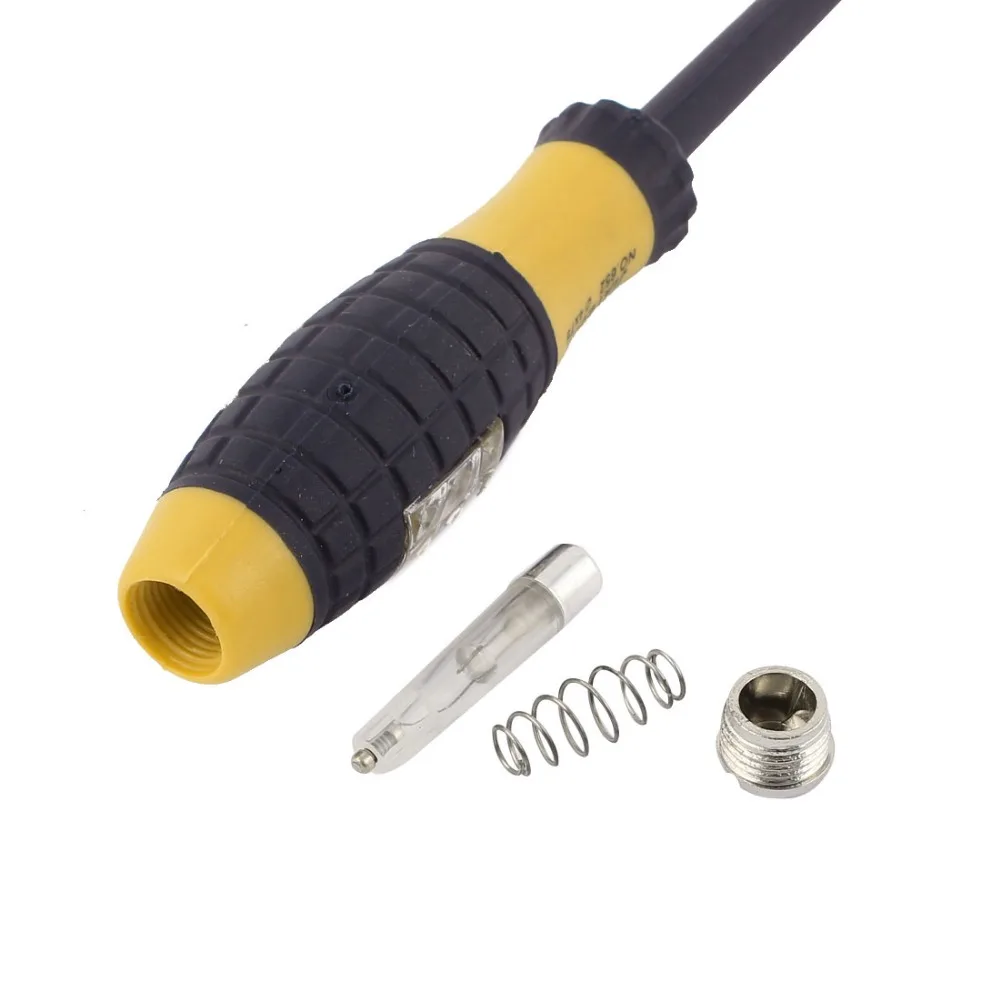 Uxcell электрозонд с отверткой Phillips 1 шт. 12 В 250 в перем. Тока тест на напряжение