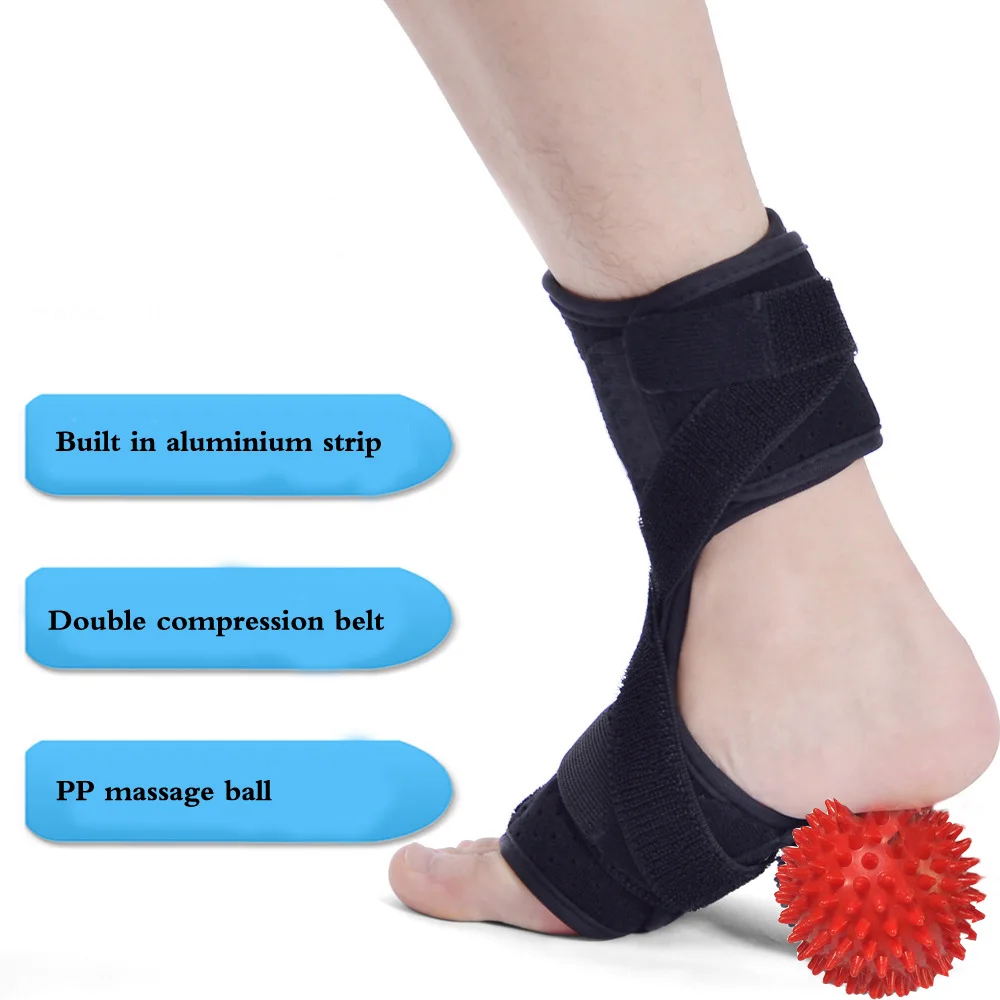  Foot Plantar Fasciitis Dorsal Night Splint Foot Orthosis Stabilizer Medical Foot Drop Ankle Splint 