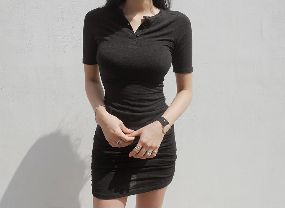 Women Summer Dress 18 New Short Sleeve Close Fitting One Piece Dress Vestido Sexy Club Party Dress Dresses Aliexpress