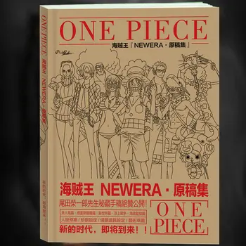 

192 Page Anime One Piece Antistress Colouring Book for Adults Children Relieve Stress Painting Drawing Coloring Book Gifts