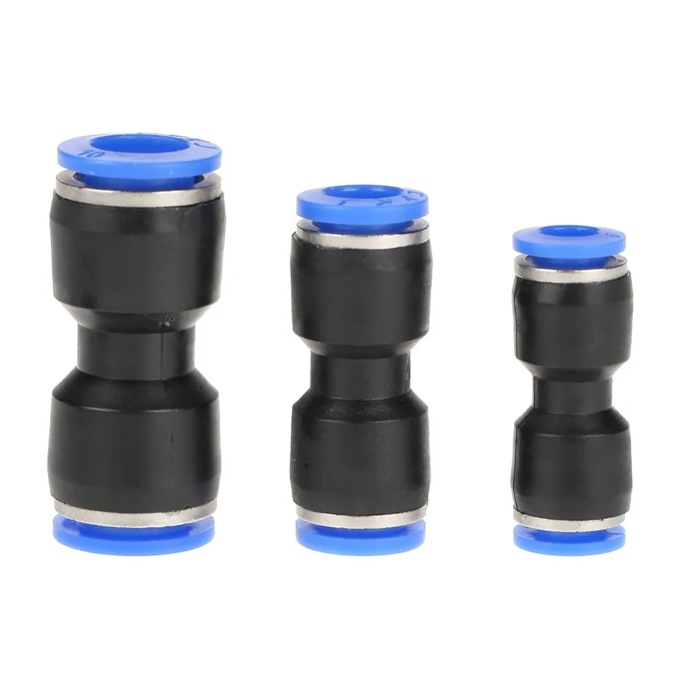 30 pcs Quick Release Straight Push Connectors Air Line Fittings for Tube