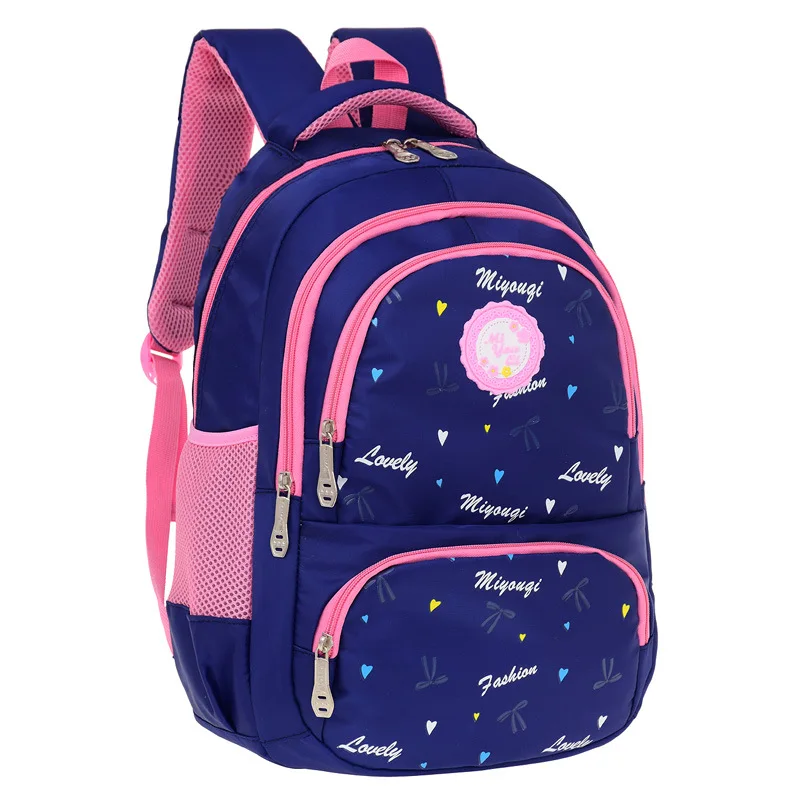 

2019 Children School Bag Girls Kids Satchel Primary school backpack princess Orthopedic Backpack schoolbag kids Mochila Infantil