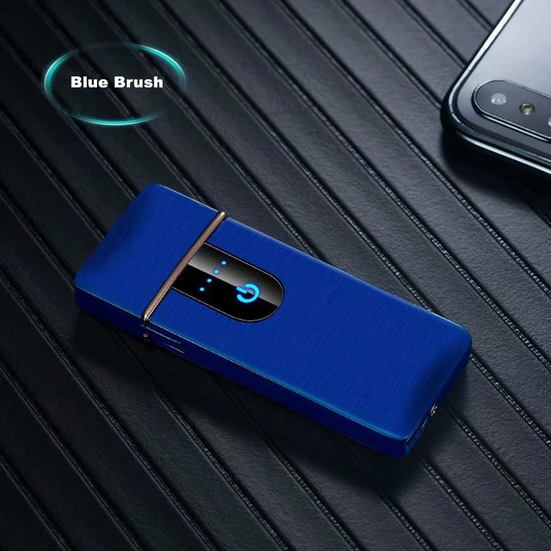 Электронная зажигалка на палец с USB креативная беспламенная плазменная турбо