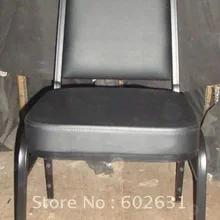 Горячая стальной Банкетный стул LUYISI2070, Штабелируемый, формованное сиденье, сверхмощная ткань, 5 шт/коробка, безопасный пакет