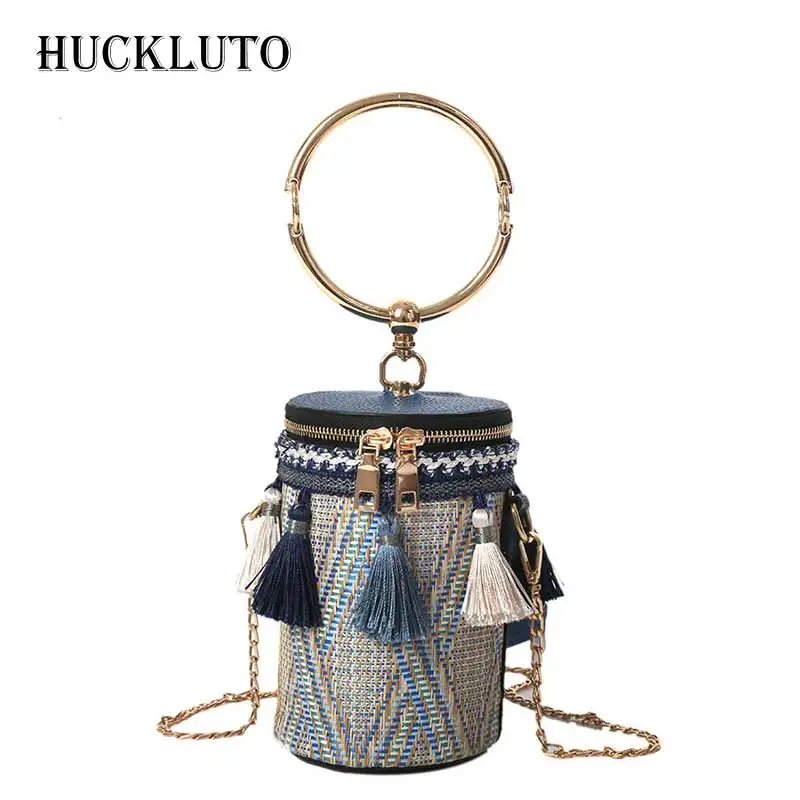 

HuckLuto 2019 New Limited Time Discount Korean Fashion Casual Chain Tassel Mini Shoulder Messenger Bag Teen Women's Handbag
