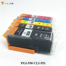 PGI-550 CLI-551 Ink Cartridge For Canon PGI550 CLI551 Pixma IP7250 MG5450 MG5550 MG6450 MG5650 MG6650 IX6850 MX725 MX925 Printer PGI-550 CLI-551 Ink Cartridge For Canon PGI550 CLI551 Pixma IP7250 MG5450 MG5550 MG6450 MG5650 MG6650 IX6850 MX725 MX925 Printer