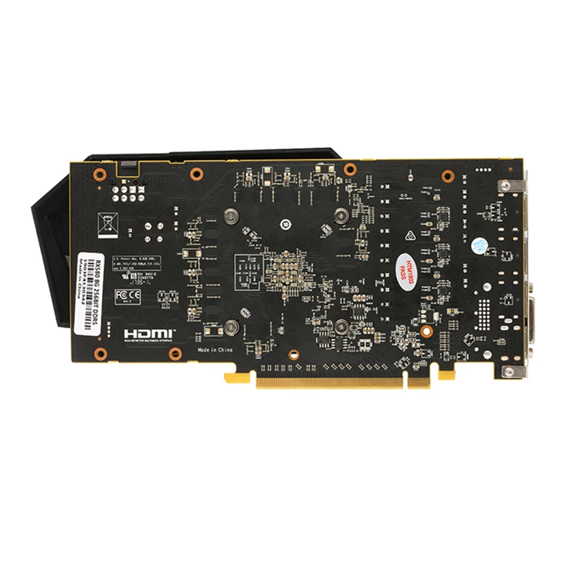 Б/у Radeon RX 580 8G 2048SP GDDR5 PCI Express x16 3,0 видеоигровая графическая карта внешняя видеокарта для настольного ПК