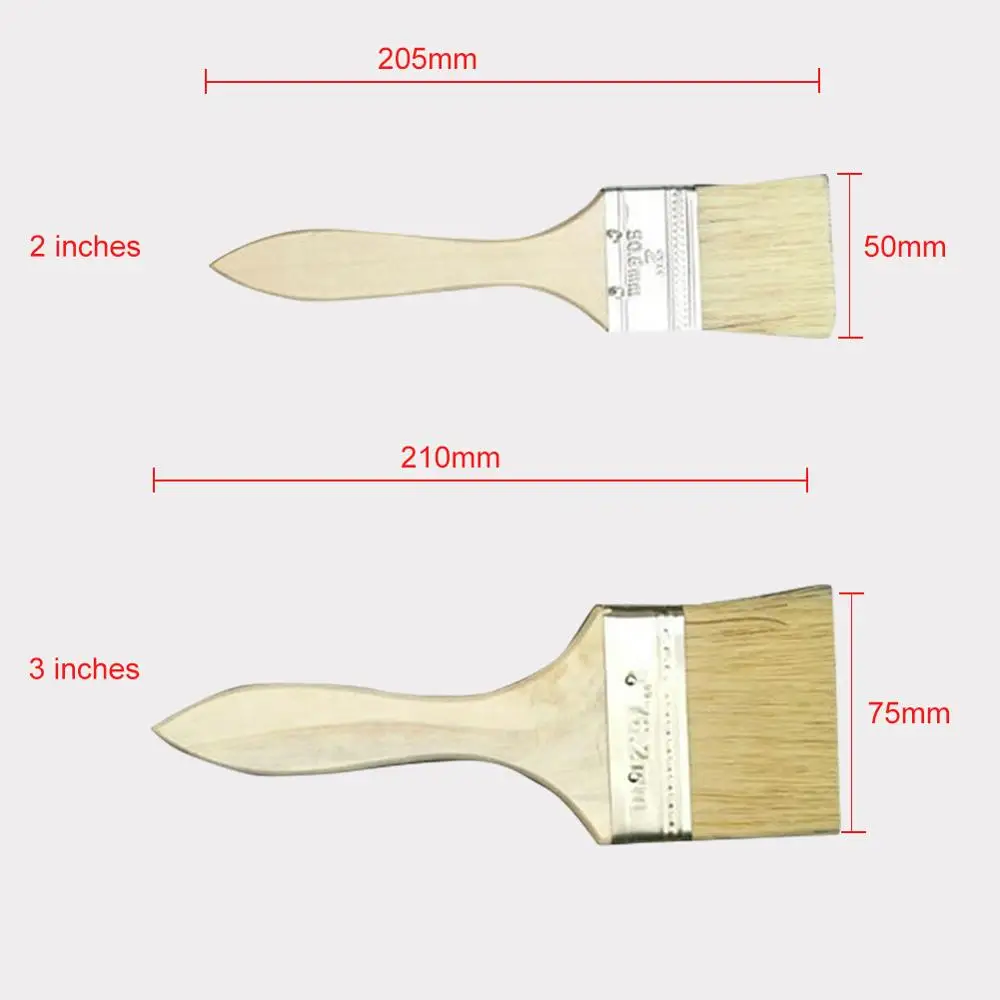 Многофункциональная Толстая Деревянная Ручка Кисть для рисования на стене DIY картина для дома инструмент для украшения