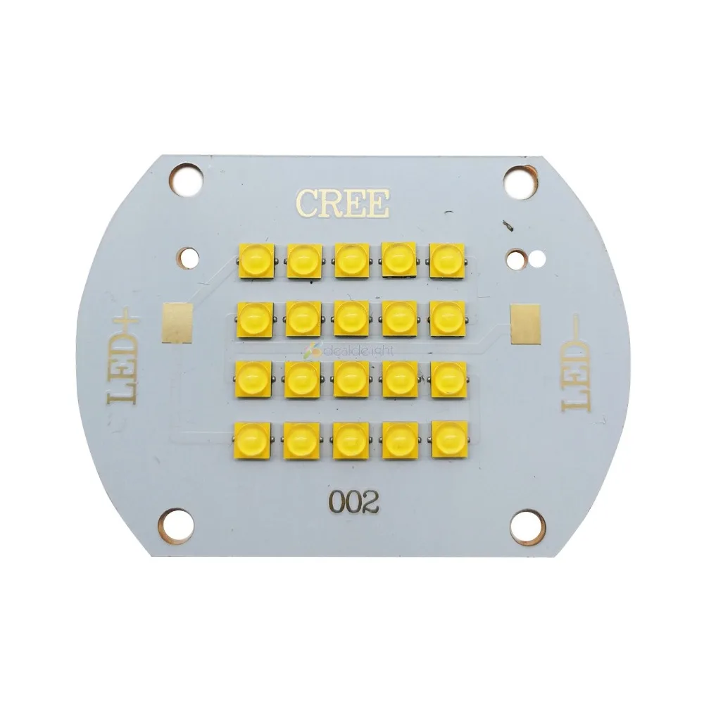Светодиодная лампа повышенной мощности Cree XLamp XTE 50 Вт 100 лампочка 10D 20D цвет
