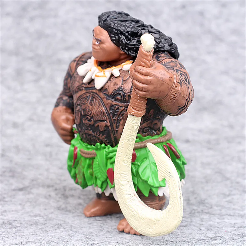 6 шт./компл. с героями из мультфильмов; Vaiana принцесса Мауи главный Tui Тала Heihei Pua фигурку украшения игрушки для детей, подарок на день рождения
