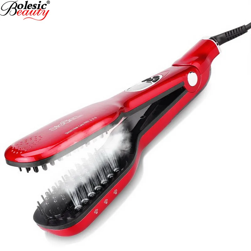 

LCD Heating Upscale Design Orignail Professional hair steam Ceramic Fast Perm Magic Steam Electric Hair hair brazilian treatment