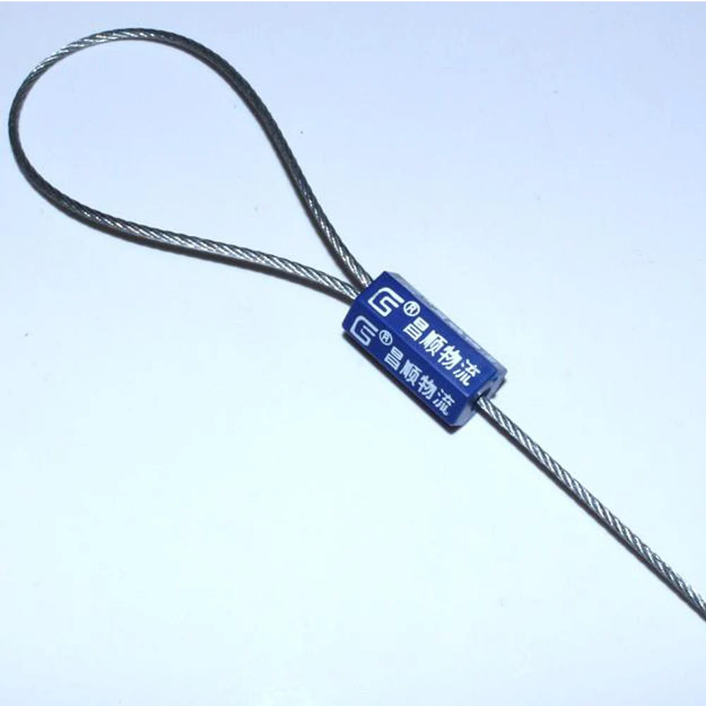 Tipo Cabo, Fio De Aço, Selos, Recipiente,