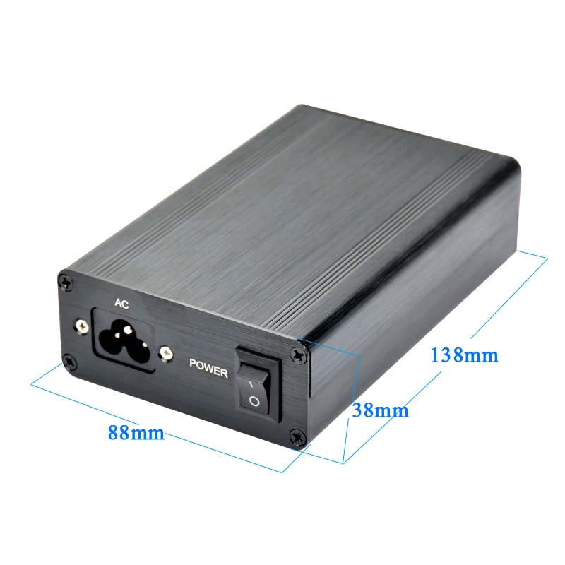 T12 Digital Soldering Iron Station aluminum shell case Power IEC Socket DIY kits