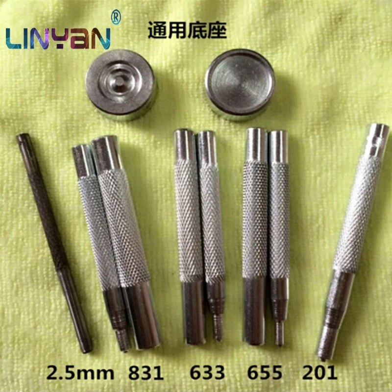Metal Snap Fasteners Press Studs Button Installation Tools Hand Punch