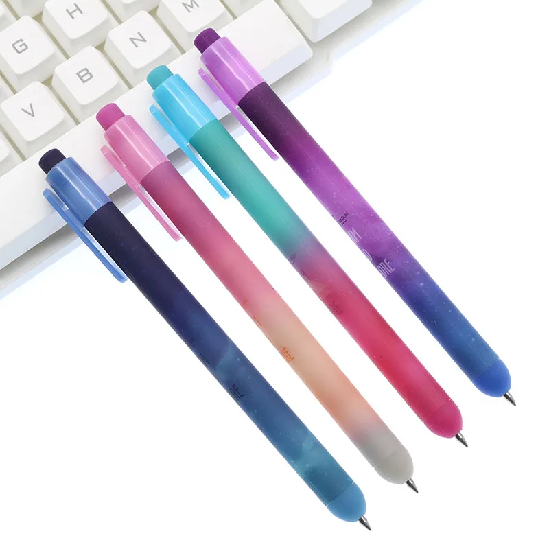 

1pc Creative Cute Starry Series Plastic Gel Pen Macadamia Jelly Black Ink Pen Children'S Gift Korea Stationery Color Random