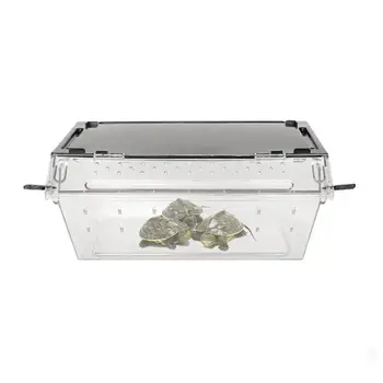 

Reptile Terrarium Breeding Box Stackable Snake Fish Transportation Incubating Gecko Lizard Snake for Eggs Incubation Tool