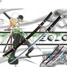 S1506 аниме RORONOA Зоро юбашири Катана Меч-ружье металлическое лезвие 41," цельное