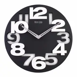 Часы Современный дизайн Фреска кухня настенные часы большое количество 3D круглые Настенные часы цифровой Большой декоративные настенные