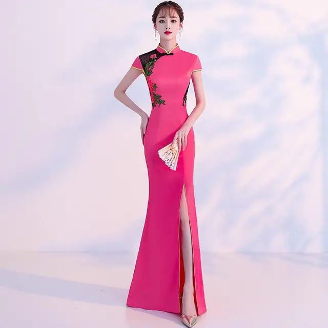 hot pink spring dress