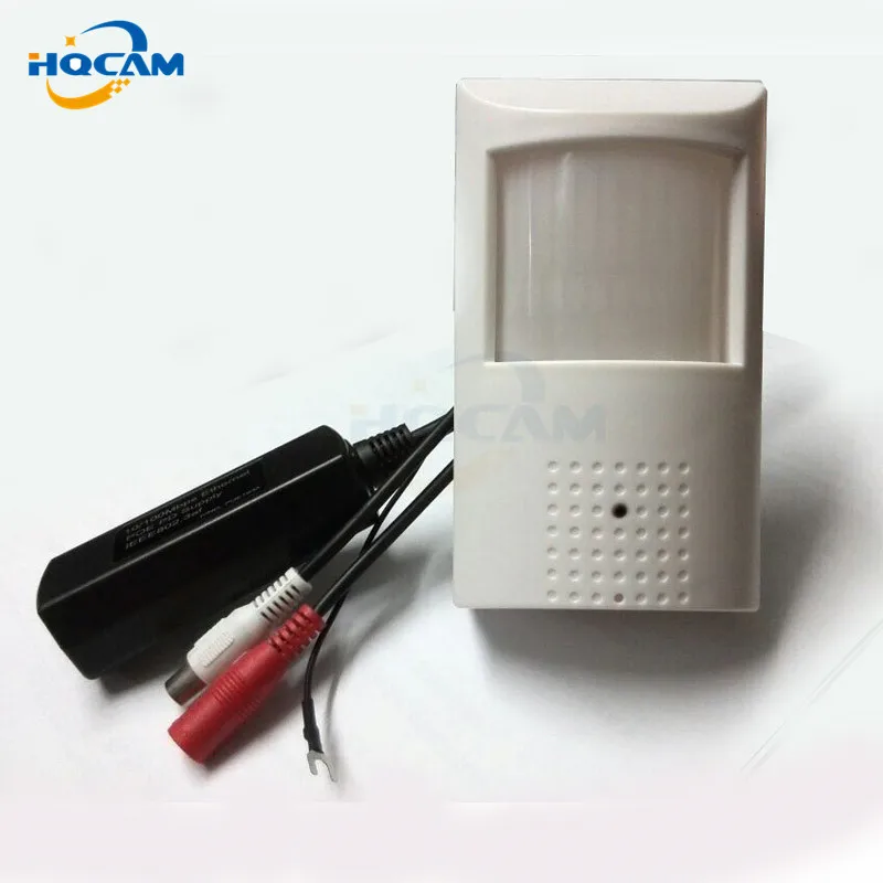 Hqcam ИК-1080 P маленький Ночное видение 2.0mp мини POE ИК-ПИР Камера детектор движения PIR Камера 48 шт. ИК светодиоды Ночное видение