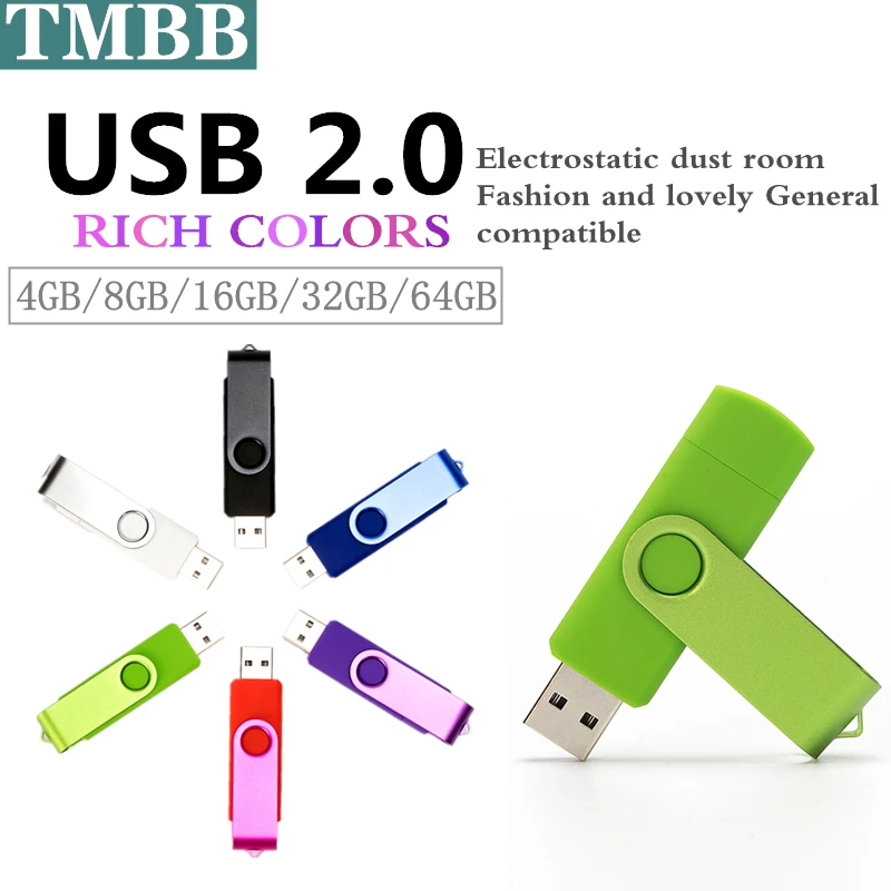 

2023 NEW BiNFUL Android OTG USB Flash Drive Pen Drive 4gb 8gb 16gb 32gb 64gb USB 2.0 Pendrive Flash Drive Micro Mobile USB Stick