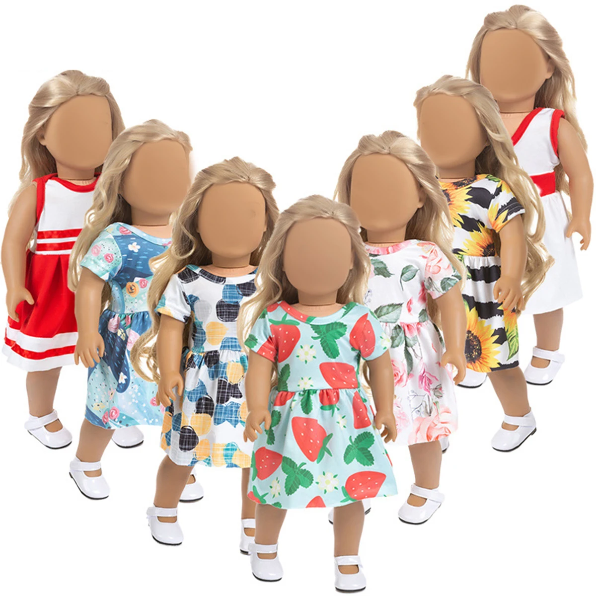 PellyBaby кукольная одежда и платья для 18 дюймовых кукол поколение аксессуары |