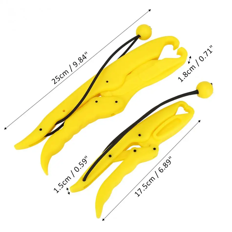 Durable ABS Plastic Floating Fish Lip Grip Gripper Clamp Solid Outdoor