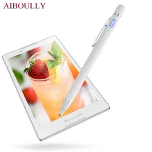 Активный емкостный Экран планшетом/мобильный телефон стилус для iPhone/iPad/samsung/lenovo Планшеты PC/Windows металлический карандаш