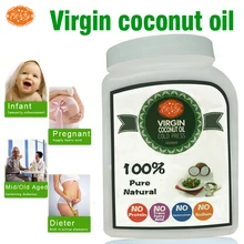 1000 мл 32 унций Пищевой пищевой экстракт кокосового масла холодный кулинарный пресс масло лучшее кокосовое масло для кожи