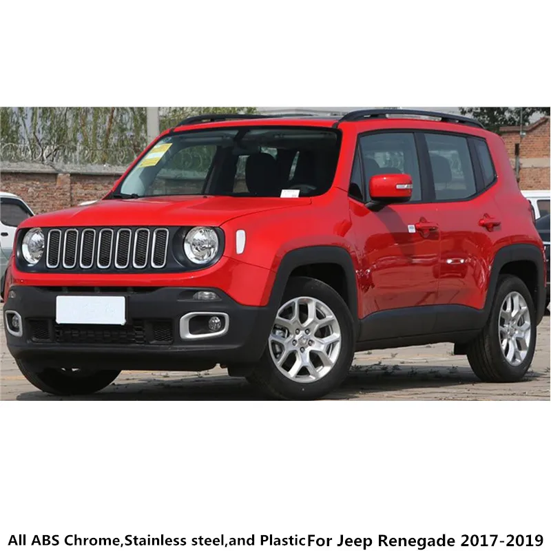 Для Jeep Renegade 2017 2018 2019 2020 чехол для автомобиля глушитель внешняя Торцевая труба