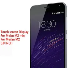High Quality LCD Display Touch Screen Digitizer Assembly Replacement Accessories For Meizu M2 Mini Cellphone Black