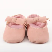 Детская обувь с бантиком, без шнуровки, детская обувь ручной работы, заводская цена, для От 0 до 15 лет месяцев, новинка, для малышей, начинающих ходить