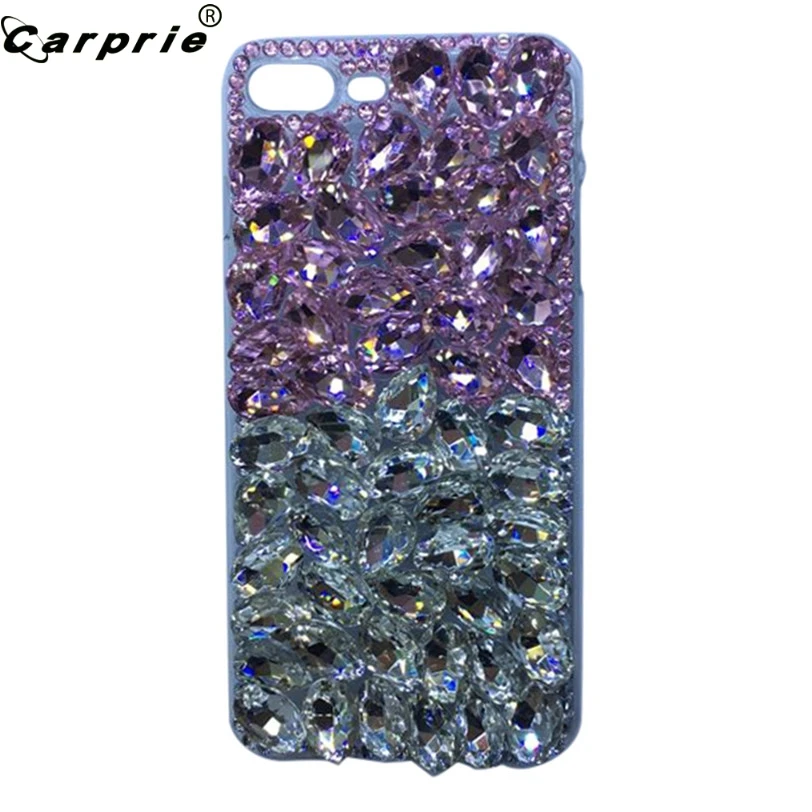 

CARPRIE Bling Jewered Stone Case For iPhone 7/8 Plus 5.5 Inch 3D Stunning Mobile Phone Case Cover Smart Phones TPU Cases 90122