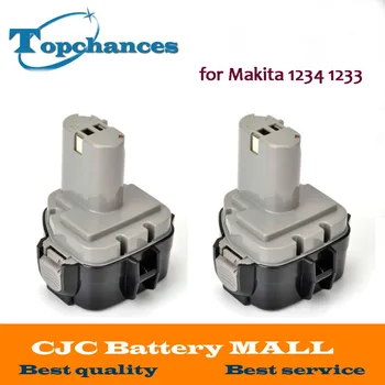 

2pcs 12V 3000mAH Ni-MH High Quality Battery for MAKITA 1233 1235 192696-2 193138-9 1050D 4013D 8413D