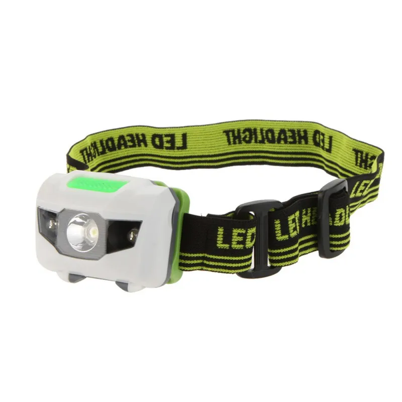 

Hight Quality 3 Modes 2LED Red 3W Mini White Hiking Camping LED Headlight Flashlight Night Fishing Riding Cycling Head Lamp 2017
