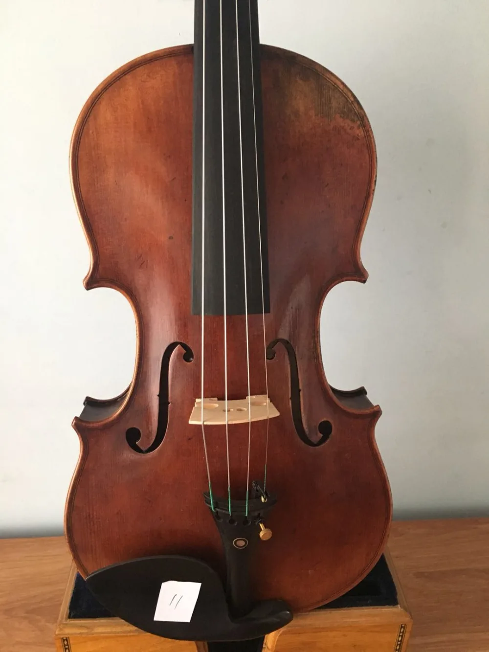 4/4 Скрипки Stradi Модель ель top клена задняя сторона Античный стиль Скрипки