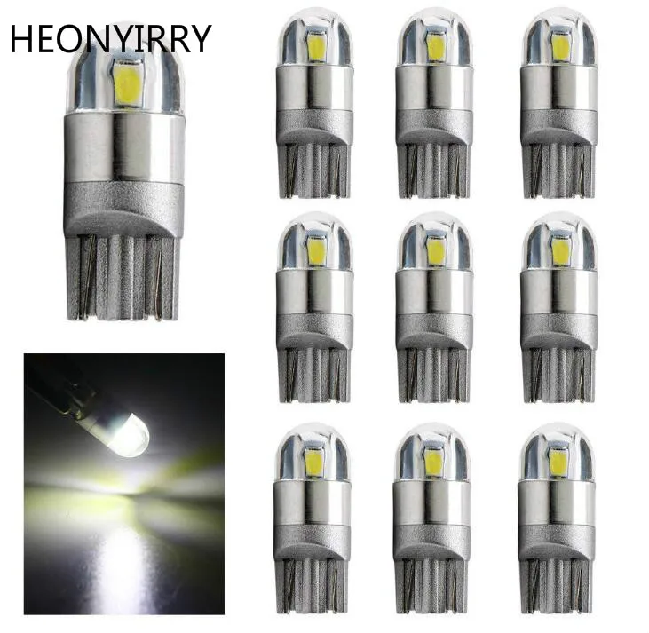 

W5W LED T10 3030 Car lamps 168 194 Turn Signal License Plate Light Trunk Lamp Clearance Lights Reading lamp 12V White