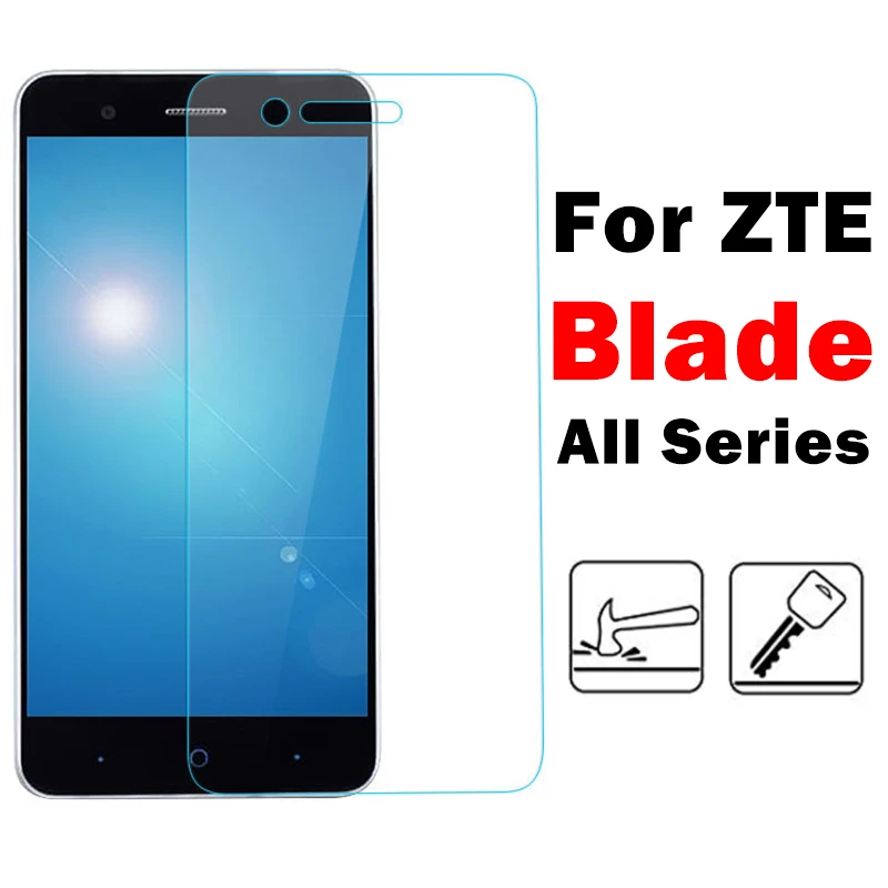 

safety glass on for zte v 7 v7 lite protective glass z te blade v7lite light v8 a6 plus a610 a601 screen protection v 8 a 6 zet