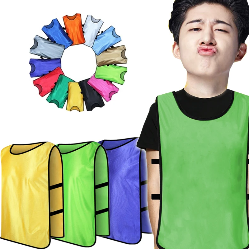 Exercise Clothes Training Kids/Adult Vest Football Soccer Wearing Sports Top Brightcolor Soccer Affordable Sports TOPS Sport
