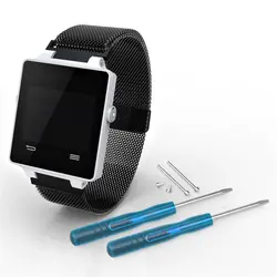 XBERSTAR ремешок для часов Ремешок Garmin Vivoactive gps Smartwatch нержавеющая сталь Миланского Магнитная Петля Браслет с инструменты