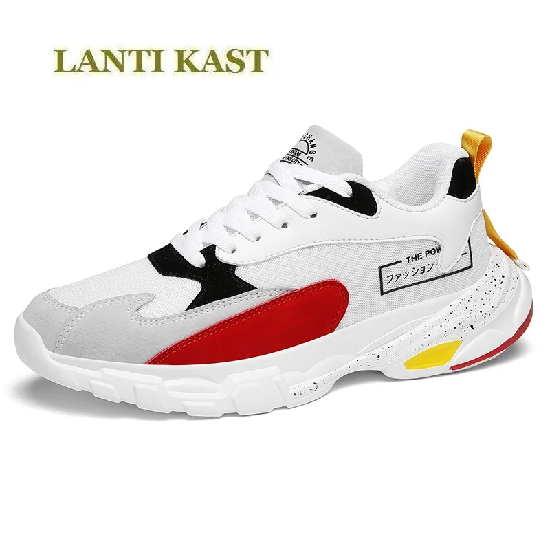 

2019 new Spring Young Men's Leisure Fashion Sports Shoes man Slip-proof and wear-resistant light running shoes