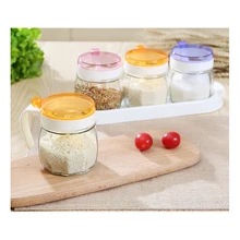 RSCHEF стеклянная коробка для хранения приправ кухонные принадлежности MSG коробка для хранения приправ бутылка для масла горшок приправа бутылка костюм