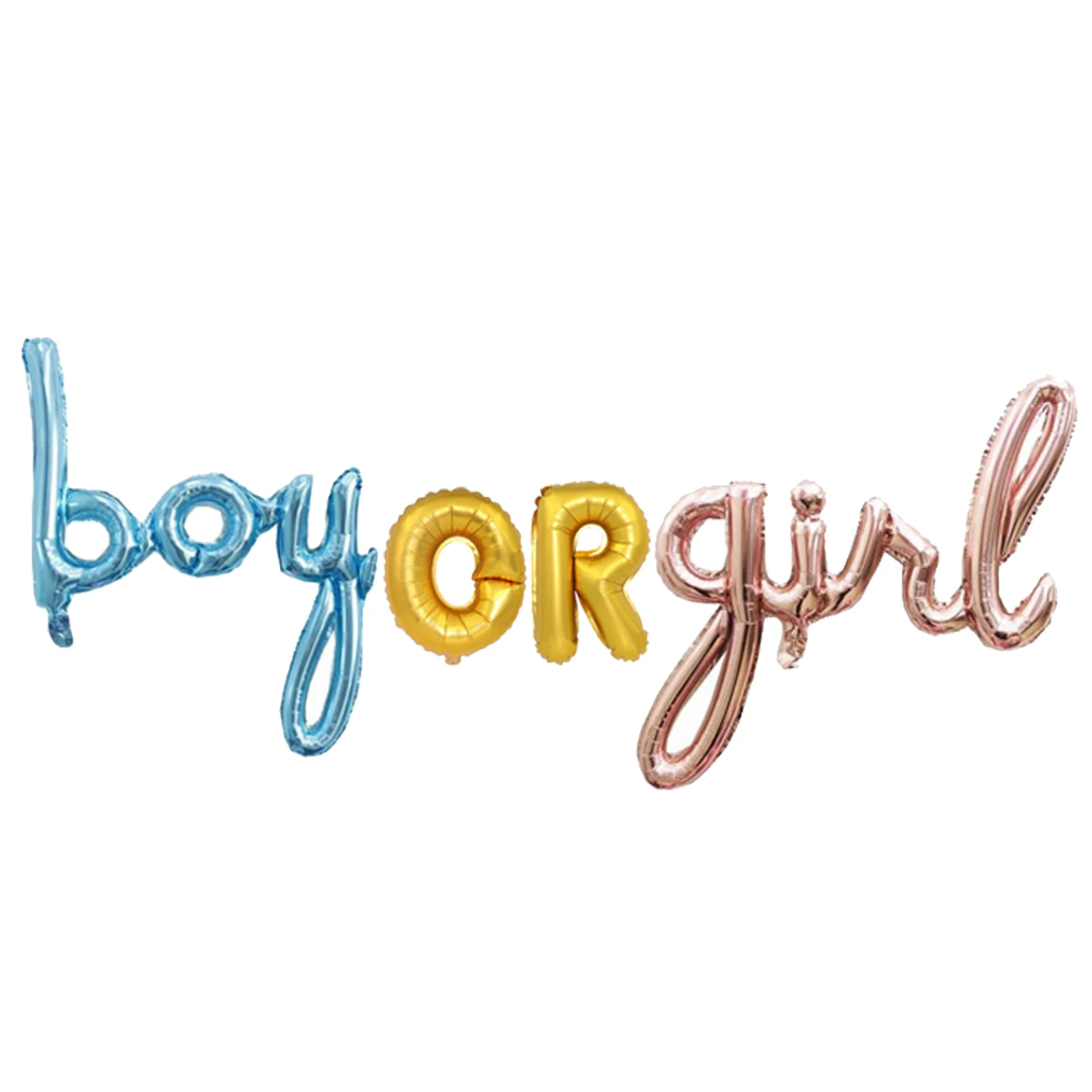 

Gender Reveal Balloon One Baby Boy Girl Letter Inflatable Foil Balloon Jumbo Baby Shower First 1st Birthday Wedding Party Decor