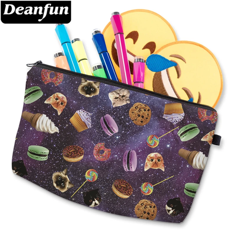 

Deanfun 3D Printed Cosmetic Bags Snacks Pattern Women Makeup Organizer for Travel 50940