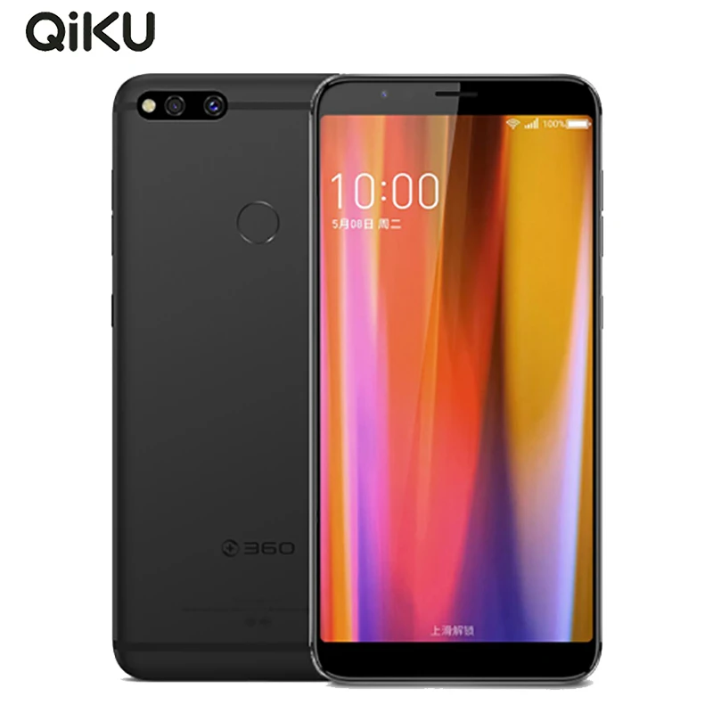 Qiku 360 N7 мобильного телефона 5 99 дюйма 6 ГБ Оперативная память 64 GB/128 GB Snapdragon 660 Android 8 1