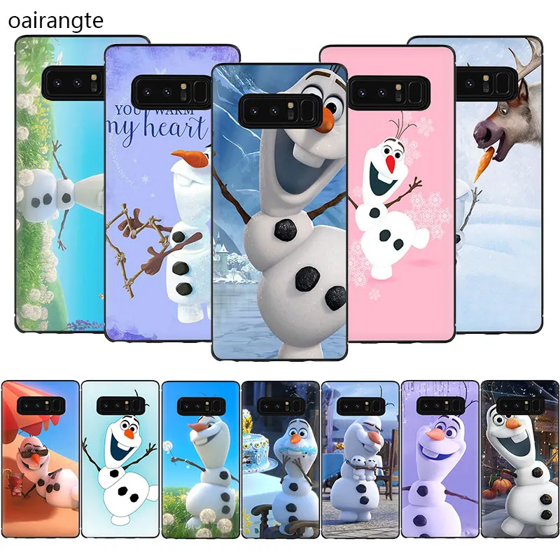 

cute olaf snow man Soft TPU Phone Cover Case For Samsung Galaxy A5 A6 7 8 9 2018 A10S 20S 30S 40S 50S 60 70 J6